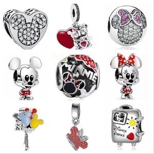 Disney Mickey Minnie Collections Charm Bundle Sets